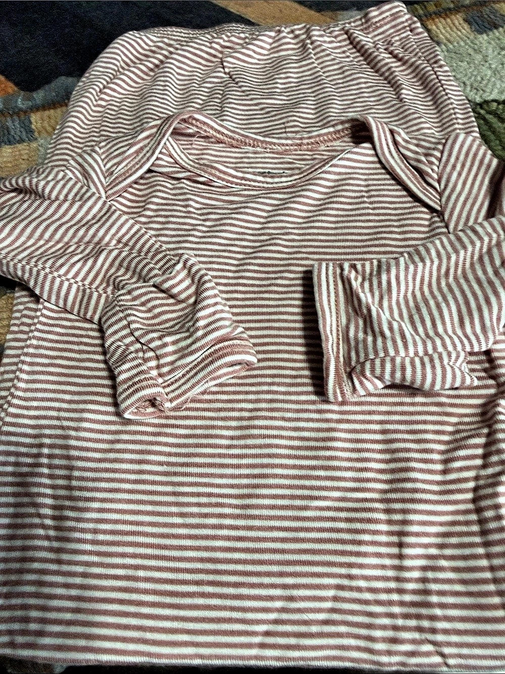 carter's Striped Bodysuit Baby 3M Like New